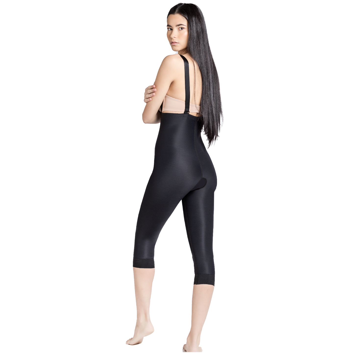 Garment for liposuction below breasts and knees – REV.0105, Black, S