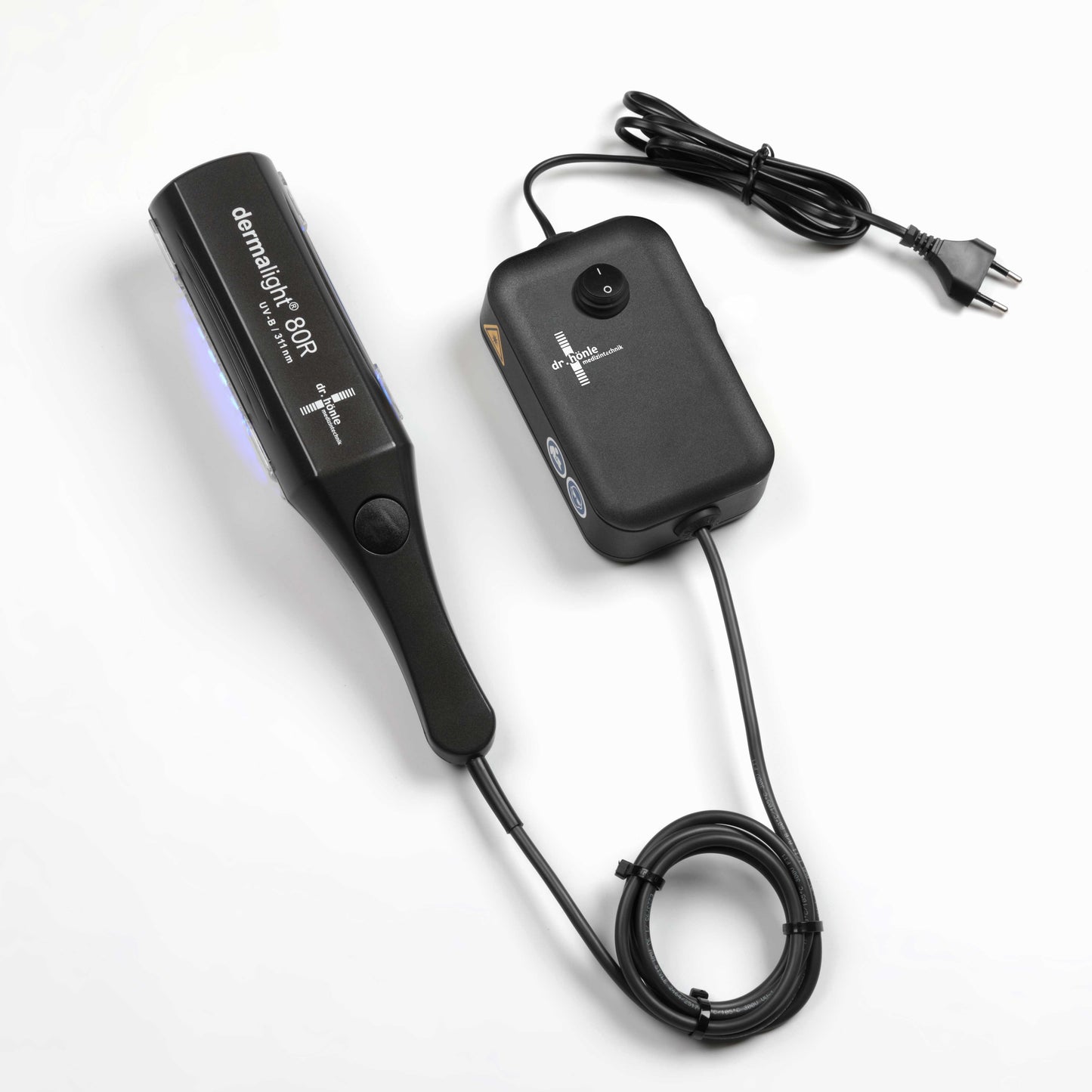 UV-Kamm Dermalight 80R, UV-A Woodlight Anthrazit, BASIC