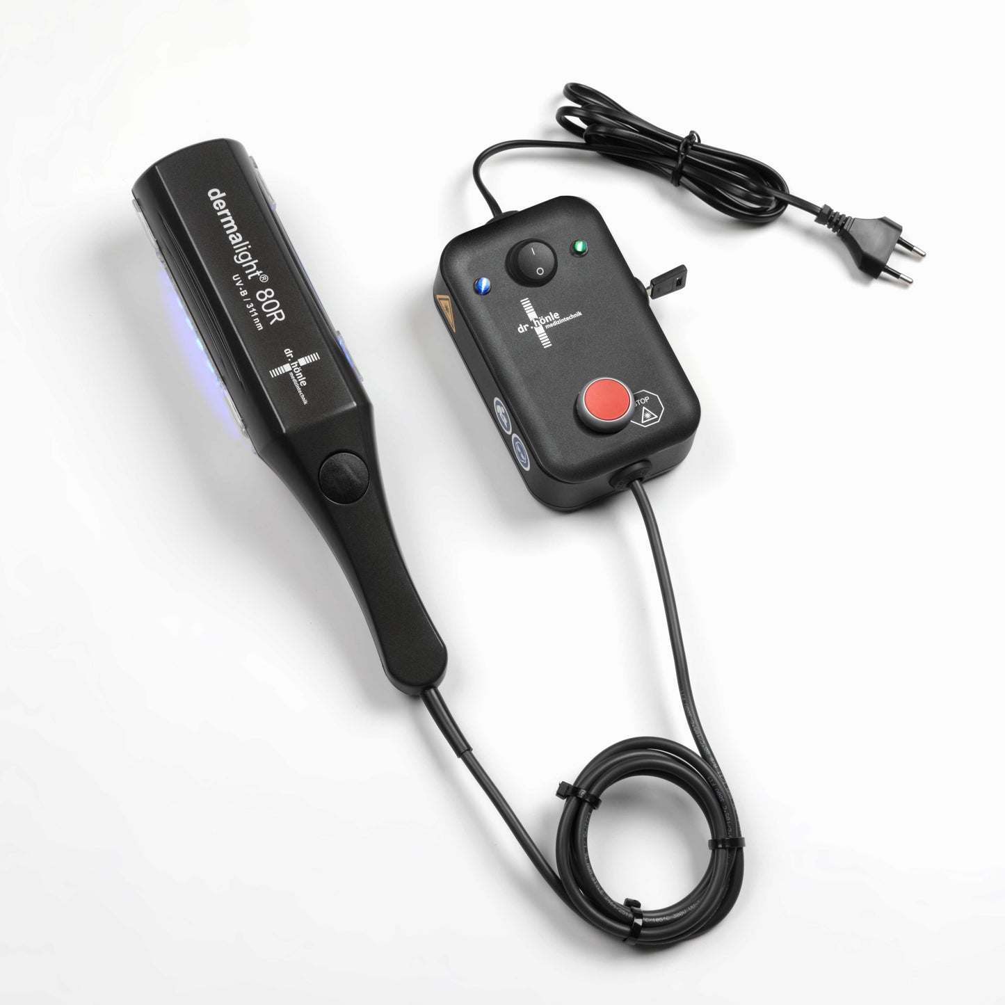 UV-Kamm Dermalight 80R, UV-B 311 nm weiss , PLUS