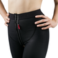 Garment for liposuction of flanks, buttocks, thighs and knees – REV.0102, Black, M
