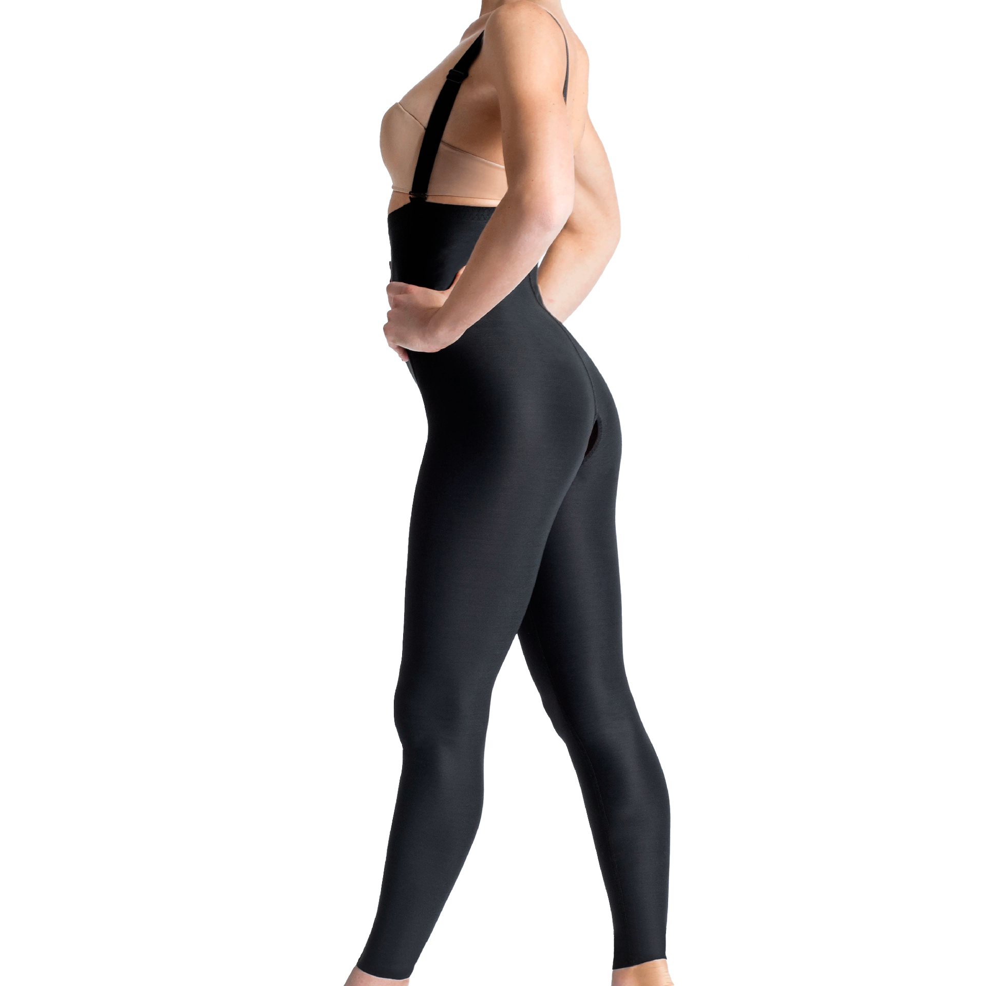 Garment for liposuction below breasts and knees – REV.0106, Black, M