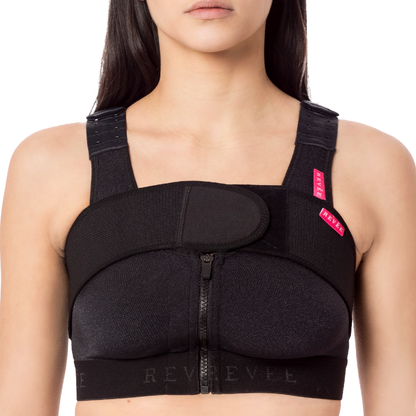 Elastic breast belt after a mastoplasty – REV.0202, Black, S