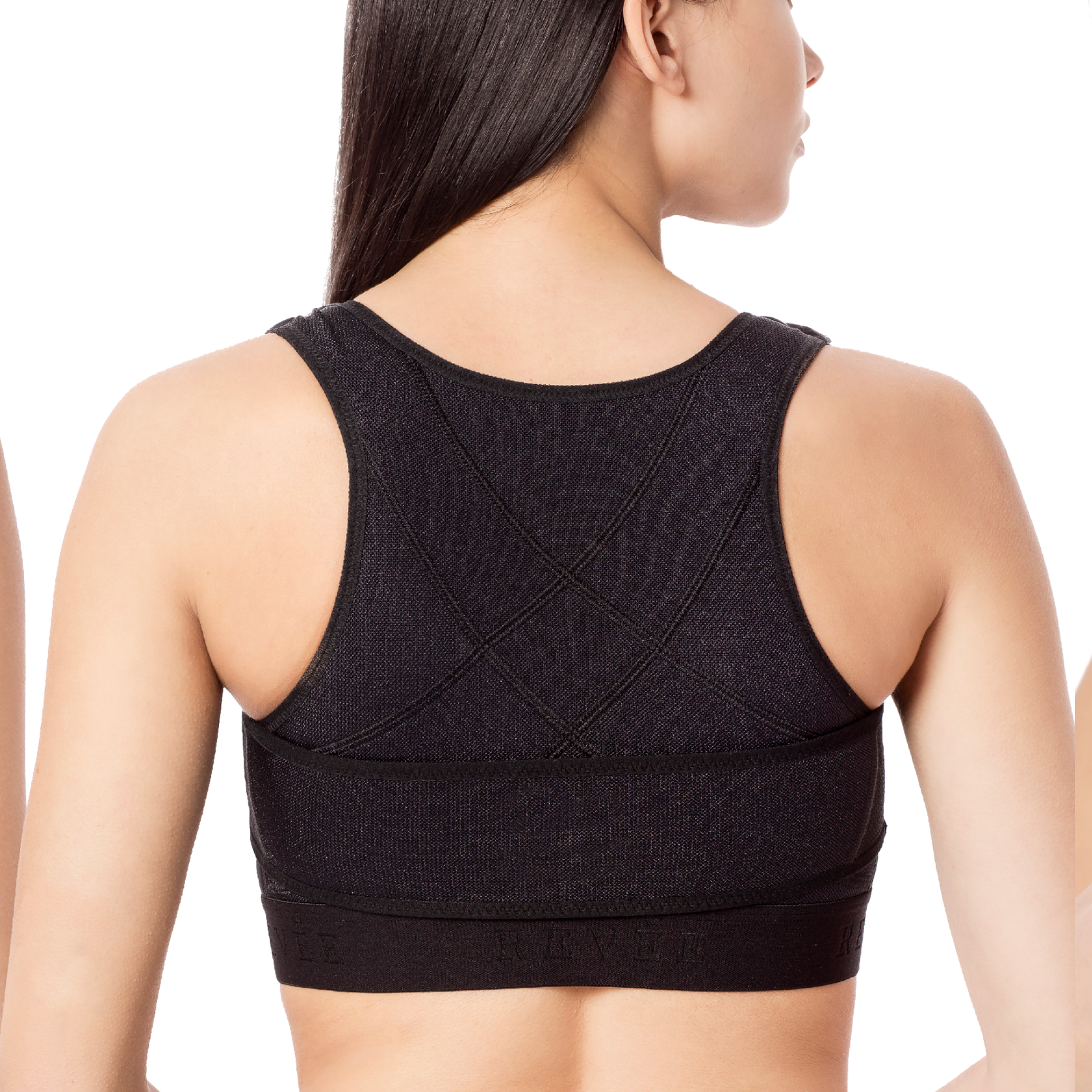 Elastic breast belt after a mastoplasty – REV.0202, Black, M