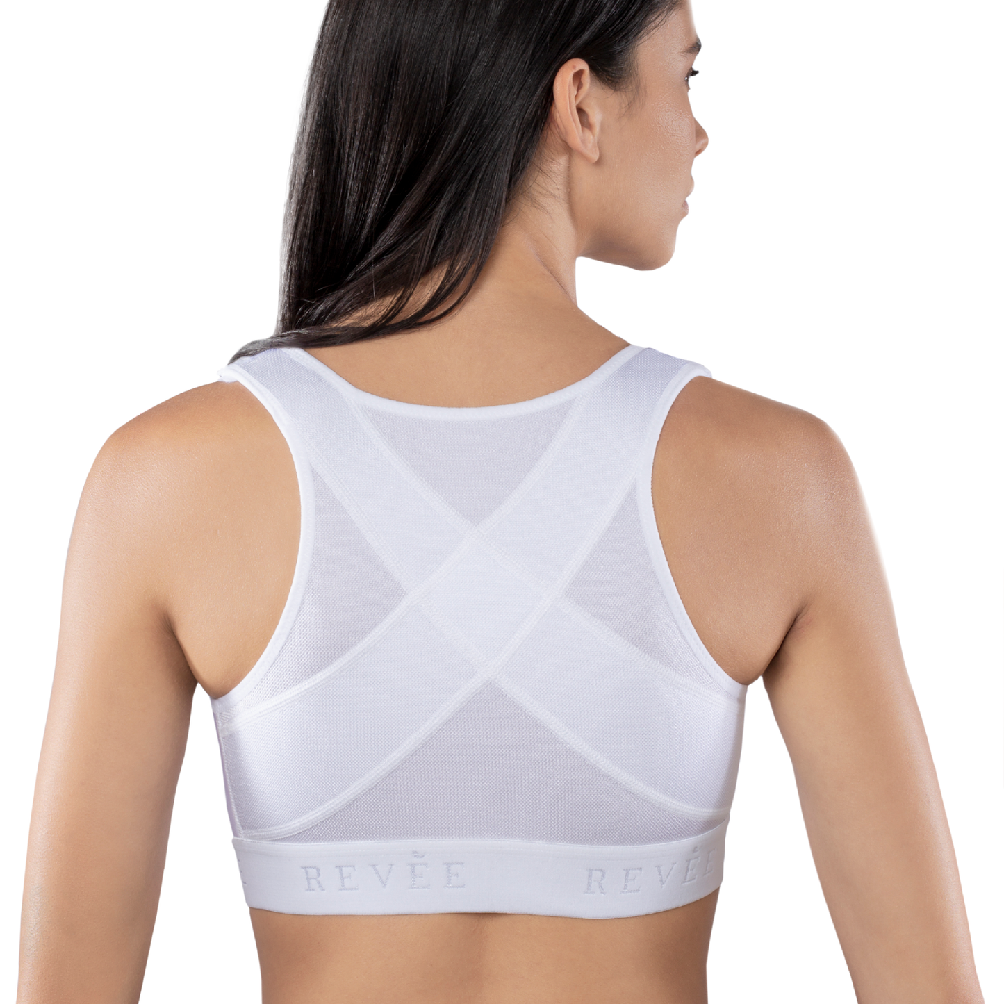 Postoperative bra Revée® Bra Julie- REV.0303, White, L