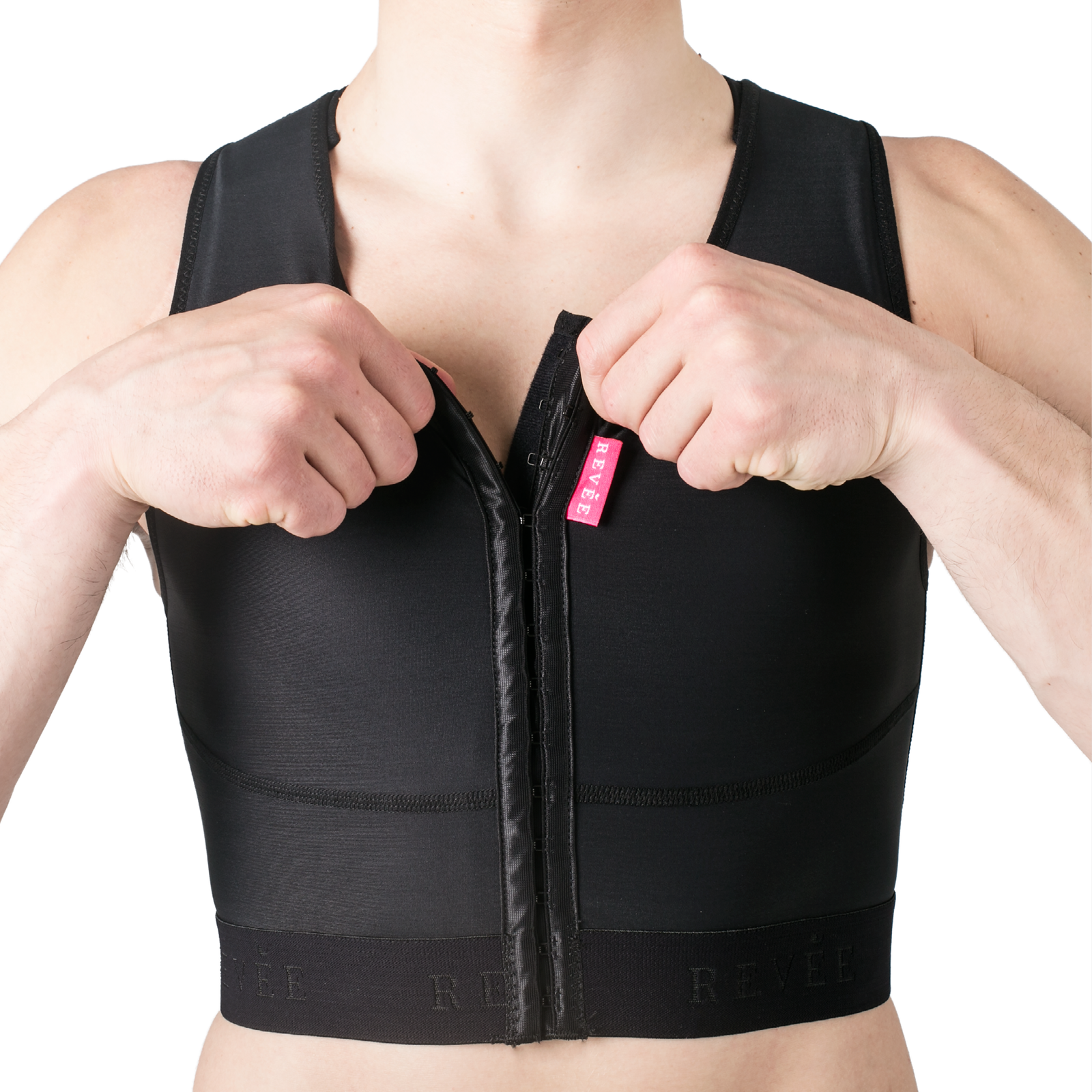 Corset | Gynecomastia garment – REV.030, Black, XL