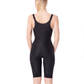 Garment for liposuction below breasts and knees, upper in the back – REV.0404, Black, M