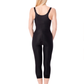 Garment for liposuction below breasts and knees, upper in the back – REV.0405, Black, M