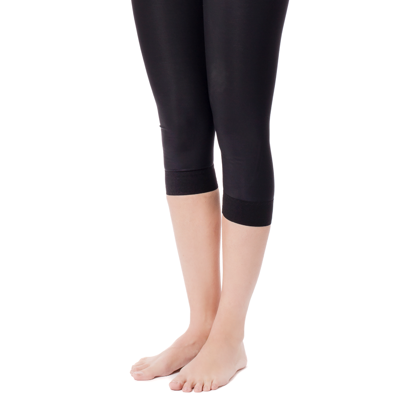 Garment for liposuction below breasts and knees, upper in the back – REV.0405, Black, XXL