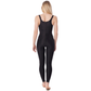 Garment for liposuction below breasts and knees, upper in the back – REV.0406, Black, S