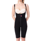 Garment for liposuction below breasts and knees, upper in the back – REV.0407, Black, S