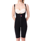 Garment for liposuction below breasts and knees, upper in the back – REV.0407, Black, S