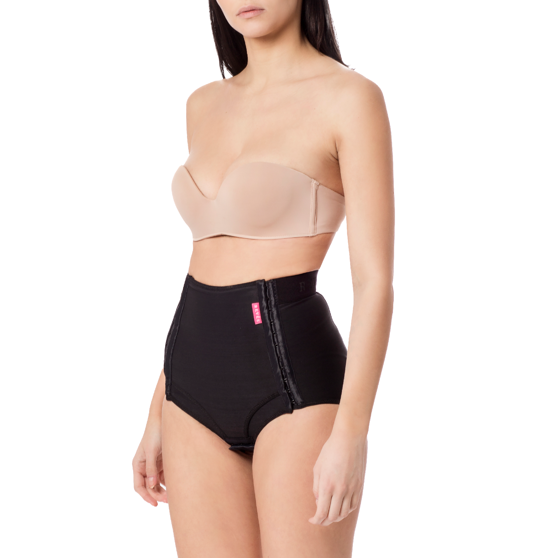 Post-operative abdominal garment – REV.1353, Black, XS