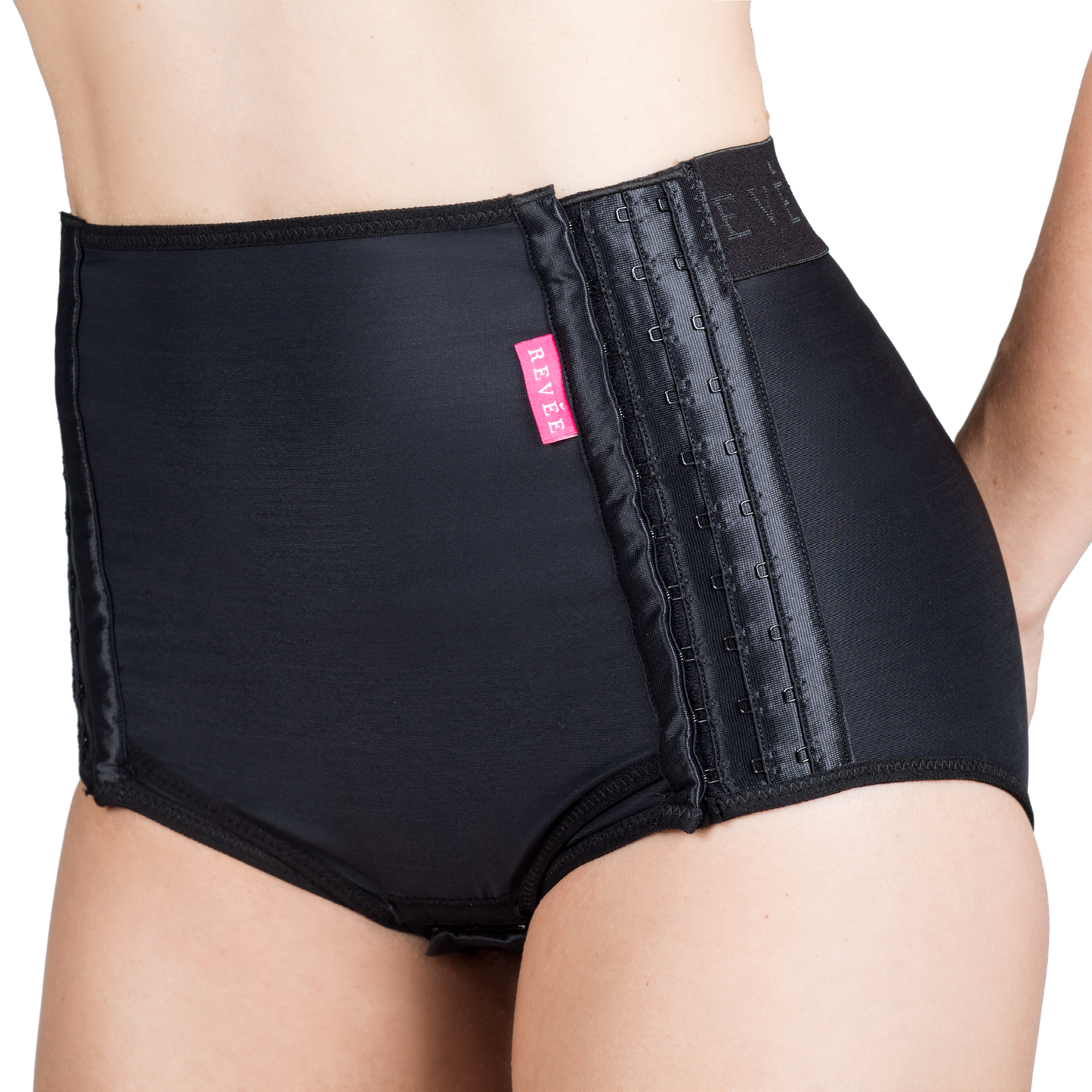 Post-operative abdominal garment – REV.1353, Black, XL