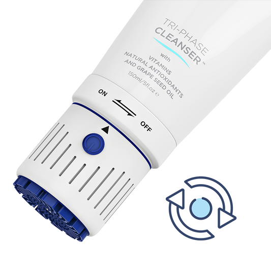 Tête rotative OsciSonic pour les soins de la peau