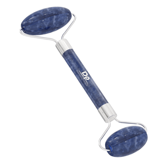 Rouleau à pierres précieuses - Rouleau à visage SSS avec sodalite