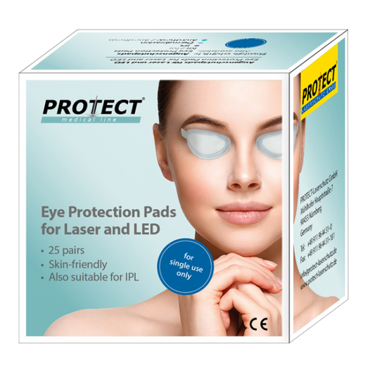 Protezioni oculari monouso, Laser Aid/LED Aid (25 paia/scatola)