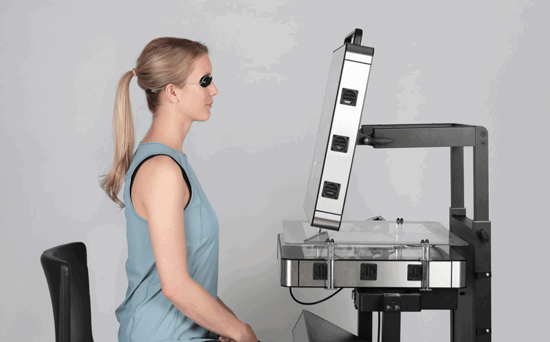 UV Teilkörper-Strahler dermalight 500 Stativgerät (1-4 Strahler)