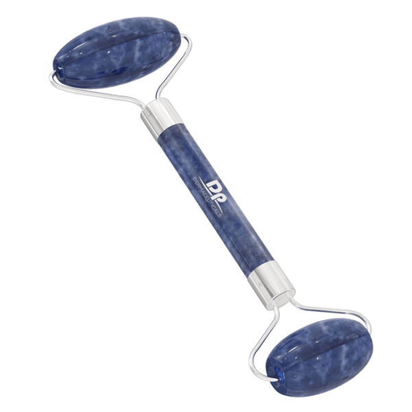 Rouleau à pierres précieuses - Rouleau à visage SSS avec sodalite