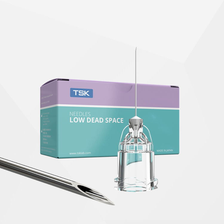 TSK STERiGLIDE® Low Dead Space Hub Kanüle (LDS)