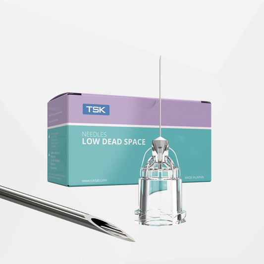 TSK STERiGLIDE® Low Dead Space Hub Kanüle (LDS)